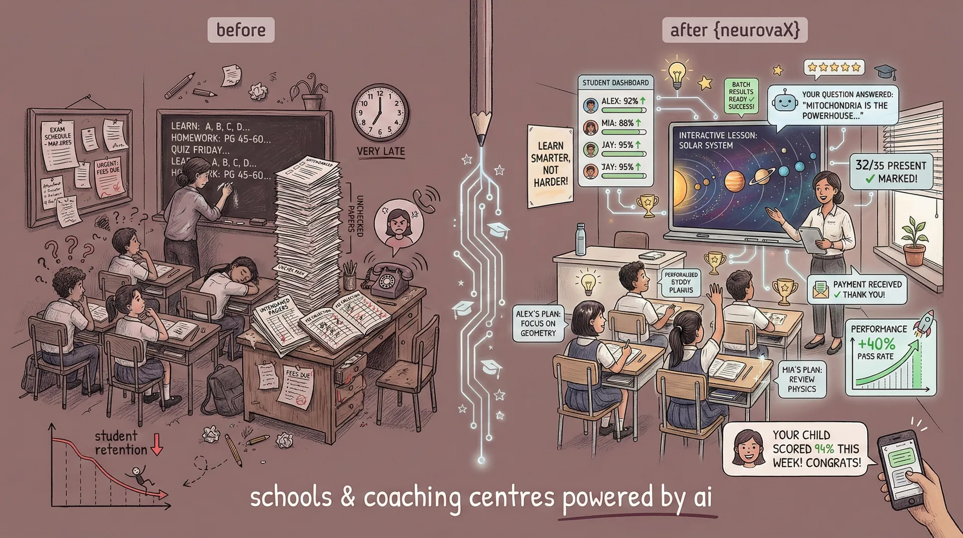 Workflow automation connecting CRM calendar and payments
